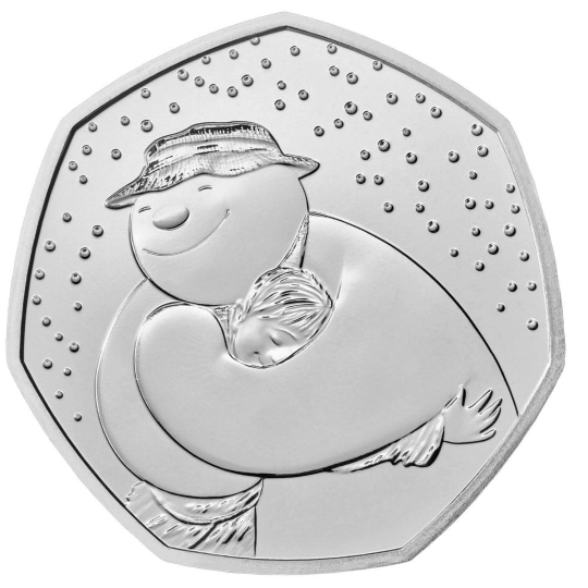 2020 50p Coin The Snowman