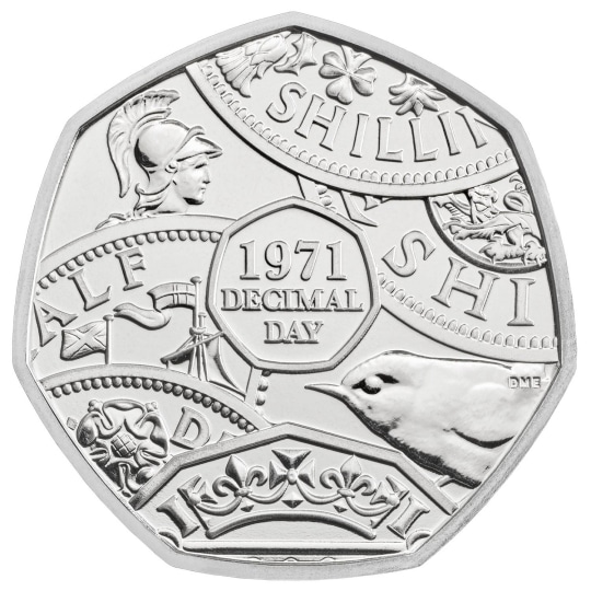 Decimal Day 50p Coin