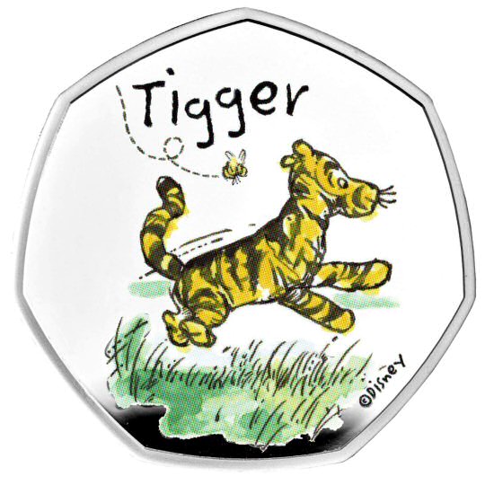 Tigger 50p Coin