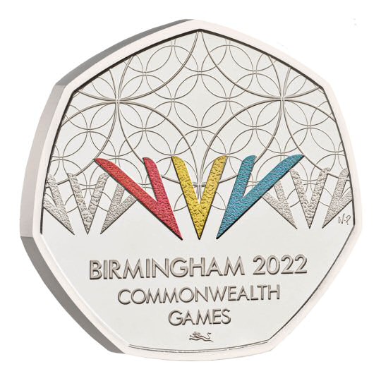 Birmingham Commonwealth Games (Team England privy mark) 50p Coin