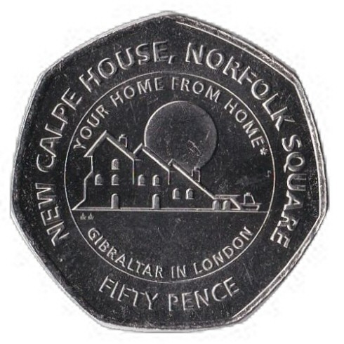 New Calpe House in London 50p