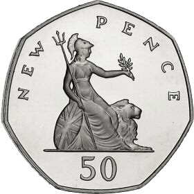 Britannia New Pence 50p