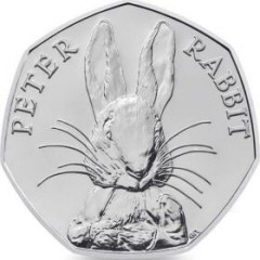 2016 Peter Rabbit 50p Coin 2016 Peter Rabbit 50p Coin