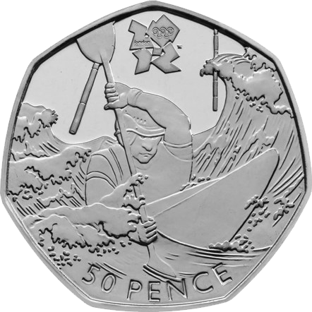 Olympic Canoeing 50p