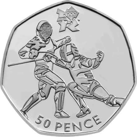 Olympic Fencing 50p