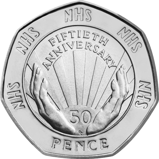 NHS 50p