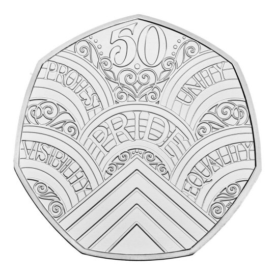 2022 50p Coin Pride