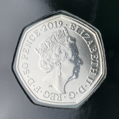2019 The Gruffalo & The Mouse 50p - Obverse