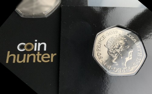 2019 Wallace and Gromit 50p - Obverse