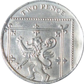 Silver coloured 2p (1992 to 2018)