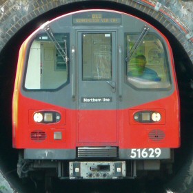 London Underground Tube Train