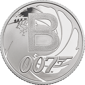 B For Bond... James Bond 10p From The 2018 A To Z 10p Collection