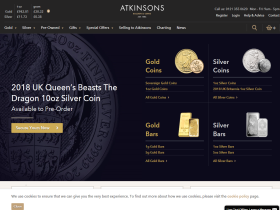 Atkinsons Coins and Bullion Gold and silver Coins