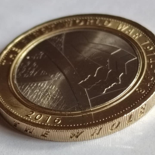 2016 Error £2 Coin - First World War Army