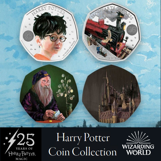 2025 Harry Potter Flying Car 50p Fifty Pence Coin – BU Pack (Charles III) In Stock