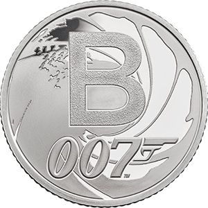 B - Bond… James Bond 10p Coin