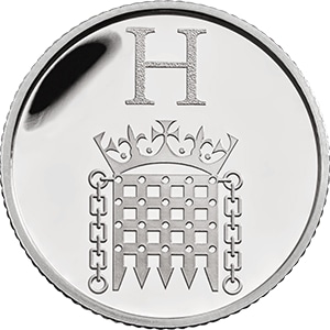H - Houses of Parliament 10p Coin