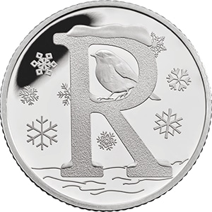 R - Robin 10p Coin