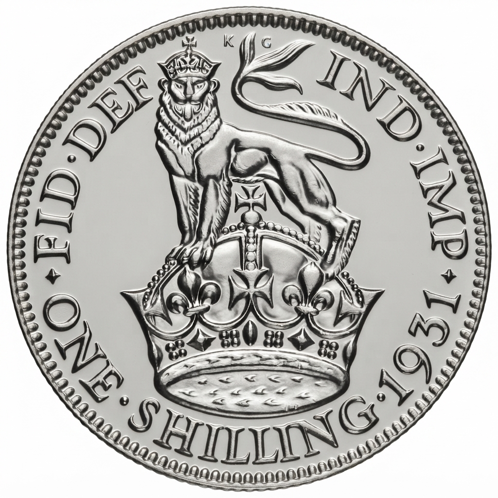 Reverse: George V 1931 Shilling Reverse: George V 1931 Shilling