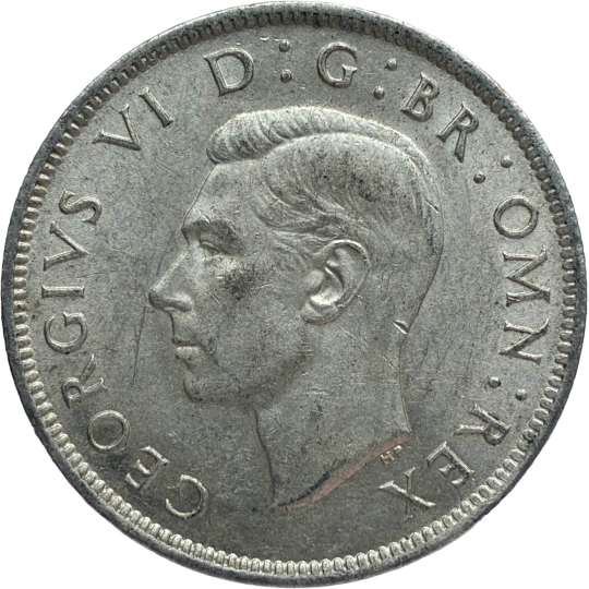 Obverse: George VI 1942 Silver Florin