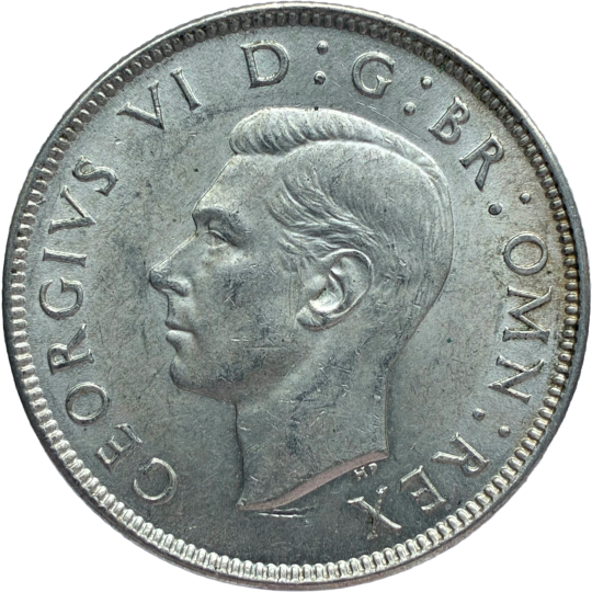 Obverse: George VI 1944 Silver Florin