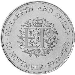 1972 25p Crown Coins