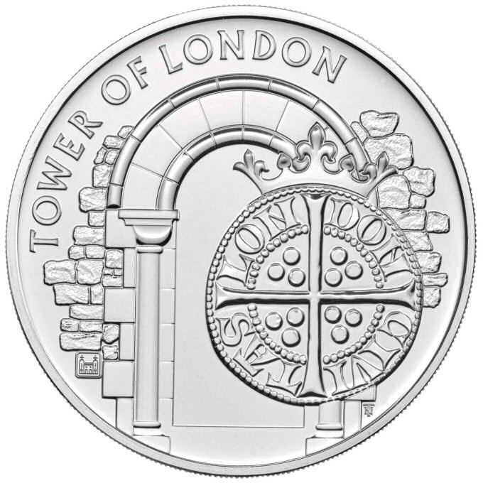 Reverse: Elizabeth II 2020 £5 The Royal Mint