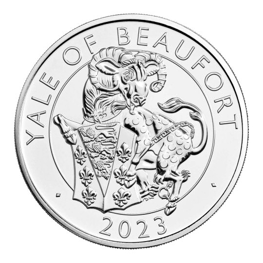 Reverse: Elizabeth II 2023 £5 The Yale of Beaufort