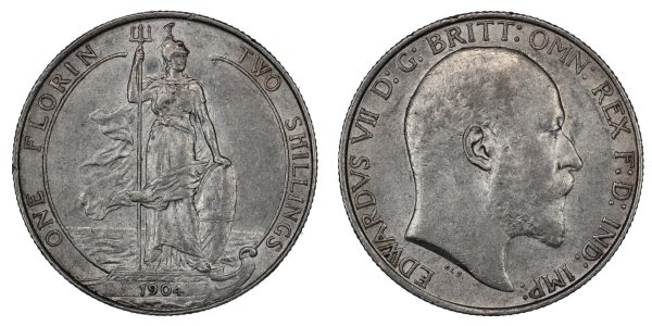 Edward VII 1904 Florin