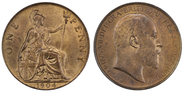 Edward VII 1904 Penny