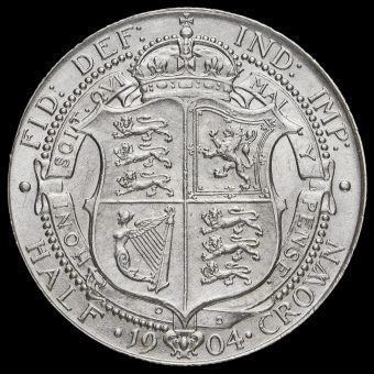 Reverse: Edward VII 1904 Half Crown