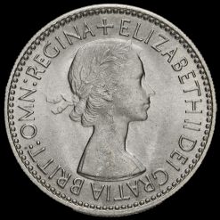 Reverse: Elizabeth II 1953 Shilling England