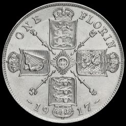 Obverse: George V 1917 Florin