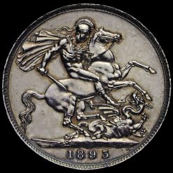 Obverse: Victoria 1893 Crown LVI