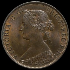 Reverse: Victoria 1861 Half Penny