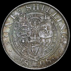 Obverse: Victoria 1898 Shilling