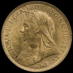 Reverse: Victoria 1901 Half Penny