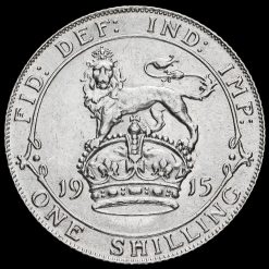 Obverse: George V 1915 Shilling