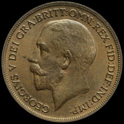 Reverse: George V 1917 Penny