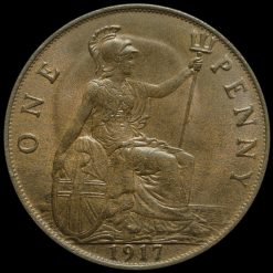 Obverse: George V 1917 Penny