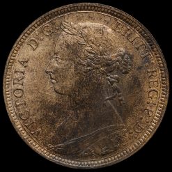 Reverse: Victoria 1886 Half Penny