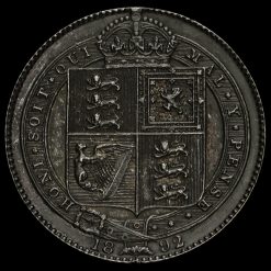 Obverse: Victoria 1892 Shilling