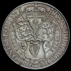 Obverse: Victoria 1900 Florin