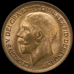 Reverse: George V 1917 Penny