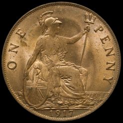 Obverse: George V 1917 Penny