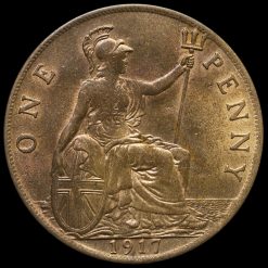 Obverse: George V 1917 Penny