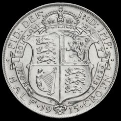 Obverse: George V 1915 Half Crown