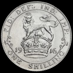 Obverse: George V 1916 Shilling