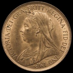 Reverse: Victoria 1901 Half Penny