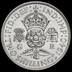 Obverse: George VI 1940 Florin